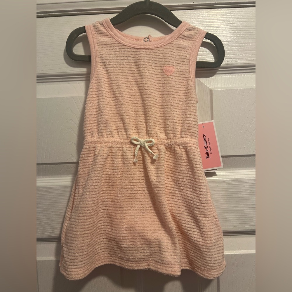 Juicy Couture Light Pink Terry Dress